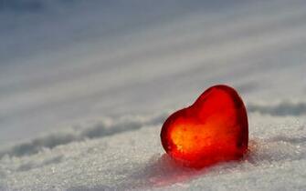Wallpaper Red Heart HD Background Desktop