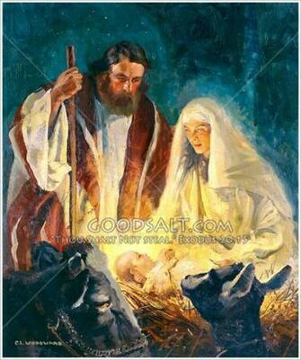 Simon Dewey Mary Joseph And The Baby Jesus At HD Walls Find