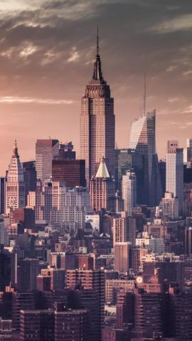 New York Vintage iPhone Wallpaper Tags Architecture