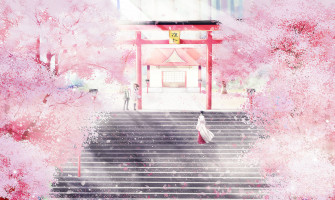 Pink Anime Aesthetic Wallpaper