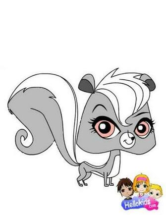 Littlest Pet Shop On The Hub Image Pepper Coloring Wallpaper And