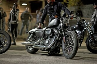 Harley Davidson Sportster Iron Xl883n F Wallpaper