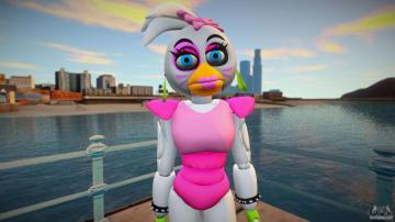 Glamrock Chica Five Nights At Freddys Securit For Gta San Andreas