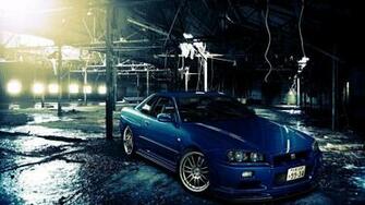 Nissan Gtr R34 HD Desktop Wallpaper