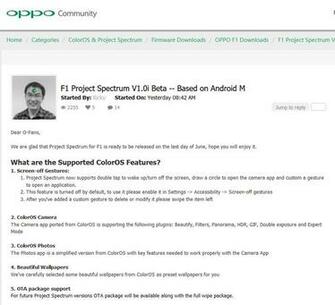 Oppo F1 And R7 Plus Project Spectrum Now Available