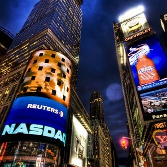 Times Square iPad Wallpaper
