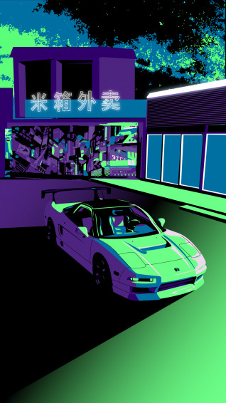 My Drawing Of Honda Nsx R Jdm