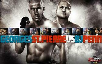 George St Pierre Vs Bj Penn Wallpaper