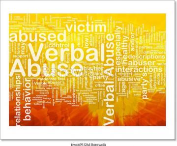 Verbal Abuse Background Concept Art Print Barewalls Posters