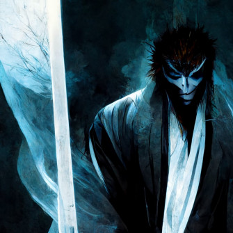 Prompthunt Anime Bleach Ichigo Kurosaki Bankai Getsuga Tensho