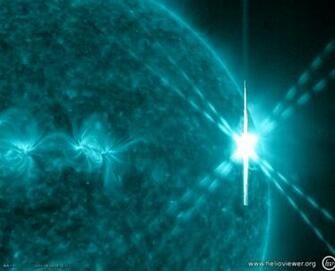 Space Solar Storm HD Wallpaper
