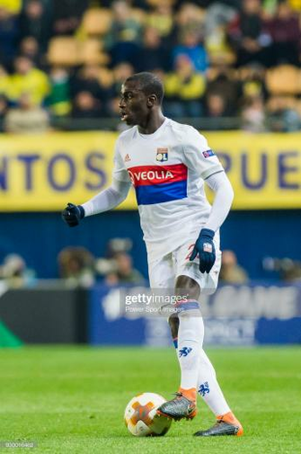 Ferland Mendy Of Olympique Lyon In Action During The Uefa Europa