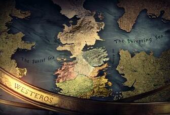 Game Of Thrones Westeros Song Ice And Fire Map Fantasy