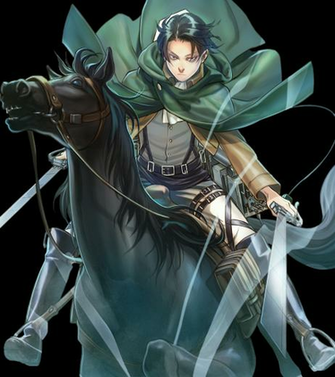 Lance Corporal Levi Render By X Ryuchan