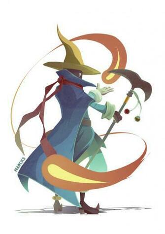 Black Mage Final Fantasy Wallpaper By Marcks