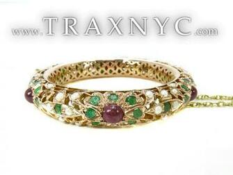 Wallpaper Yellow Gold Ruby Emerald Sapphire Heart Antique Engagement