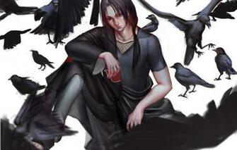 Wallpaper Uchiha Itachi Naruto Black Bird Genjutsu Deathpond