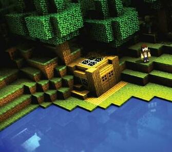 Epic Minecraft 3d Wallpaper Screenshot