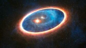 Alma Reveals Planet Forming Lifeline In Binary Star System Gg Tau A