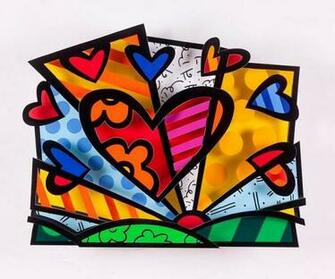 Romero Britto And His Colorful Pop Art Eden Fine
