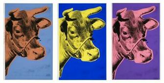Warhol With Cows Cow Wallpaper Andy