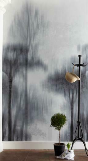 Large Scale Wallpaper Is Right On Trend A Little Design Help