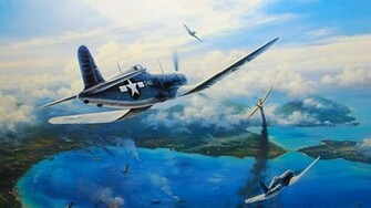 Vought F4u Corsair Wallpaper Nicolas Trudgian