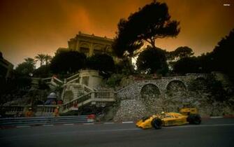 Ayrton Senna In Monaco Wallpaper Sport
