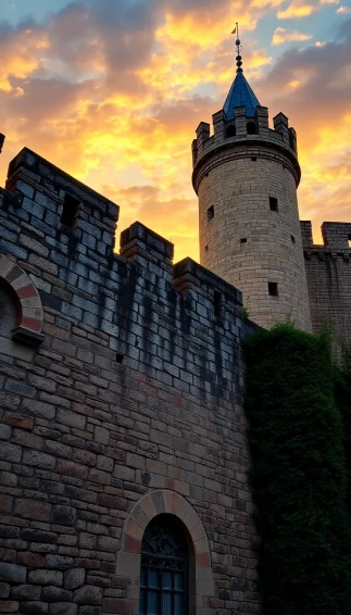 Castle Wall Wallpaper