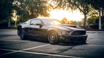 Ford Mustang Shelby Black 4k Wallpaper