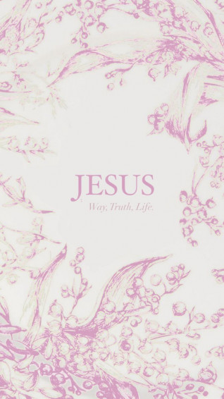 Pink Coquette Christian Wallpaper Lockscreen Cute Jesus