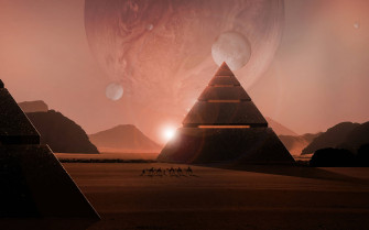 Sci Fi Landscape Wallpaper