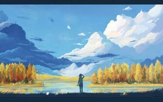 Anime Wallpaper Stock Photos