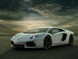 White Lamborghini Gallardo Wallpaper