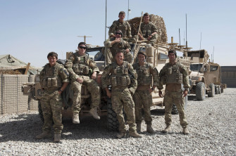 Commando Royal Marines In South Afghanistan Wallpaper