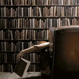 Bookcase Wallpaper By Muriva Ivip Blackbox