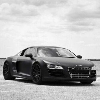 Matte Black Audi R8 Fancy Crave