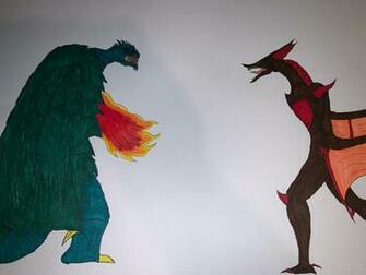 Gamera Vs Gyaos Heisei By Neolegendaryartist