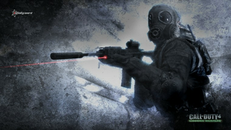 Call Of Duty Modern Warfare HD Wallpaper Logo Hq
