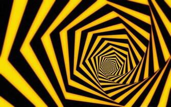 Wallpaper With An Optical Illusion Stare At The Image For