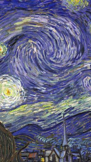 Doctor Who Starry Night Tardis Vincent Van Gogh
