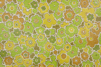 Close Up Of The Swirling Shades Green And Brown In Nature Wallpaper