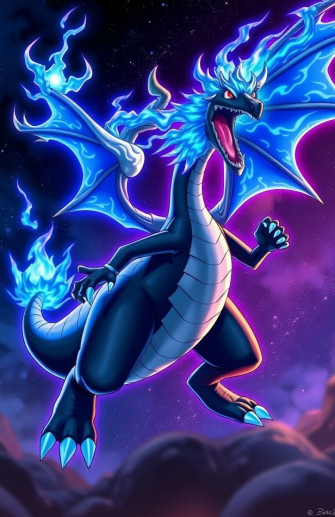 Pokemon Mega Charizard X Wallpaper