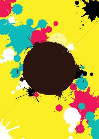 Color Splatter Background Vector Image Stockunlimited