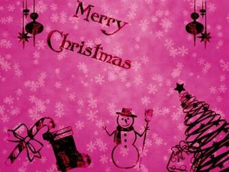 Pink Christmas Background Wallpaper9