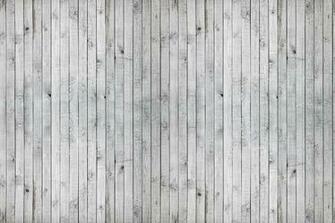 Weathered White Wood Wallpaper Textured Mural