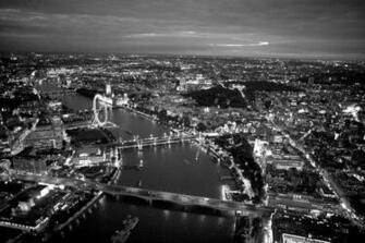 London Wallpaper Black And White All New