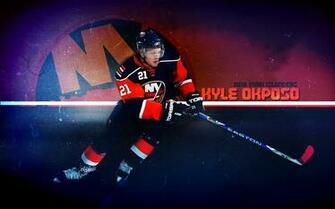 Hockey Kyle Okposo New York Islanders Wallpaper Background