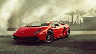 Red Lamborghini Reventon Wallpaper
