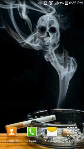 Smoke Weed Live Wallpaper In The Form Of